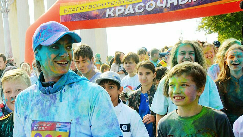 Фонд Елены Исинбаевой организует«Благотворительный красочный забег»
